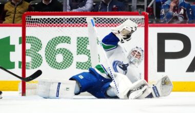 Canucks’ Kevin Lankinen out day-to-day with upper-body injury