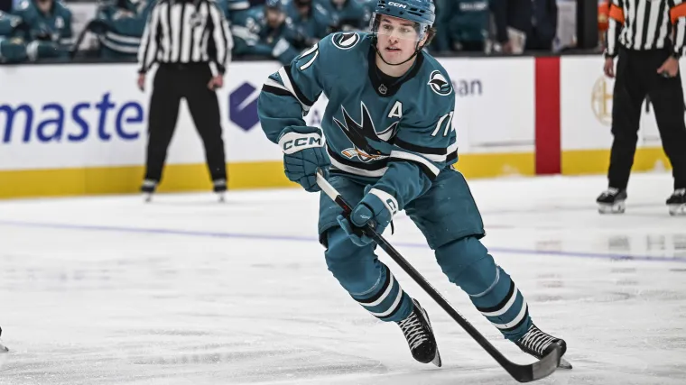 Sharks' Macklin Celebrini is breaking Wayne Gretzky's all-time NHL record image