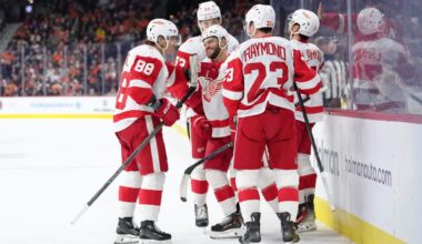 Red Wings bounce back against Flyers, pull within tiebreaker of wild card: 5 thoughts