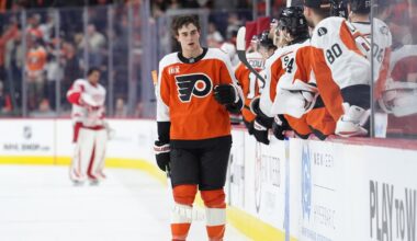 Flyers thoughts: Porter Martone was everywhere, but Philly is all out of breathing room