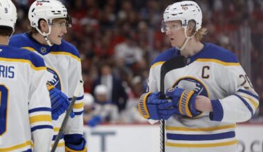 Inside Sabres’ anticlimactic clinch day: A drought ended, followed by alarming loss