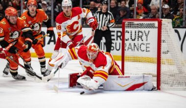 Flames hold back late charge to beat Ducks