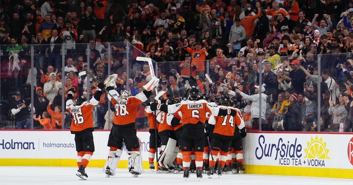 Porter Martone arrives, Flyers surge and fans are believing again