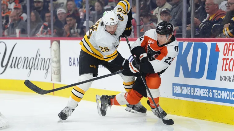 Bruins Pleased To Get 'Huge Point' Against Flyers As Playoffs Loom image