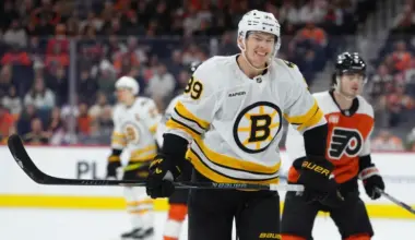 Marco Sturm Explains Morgan Geekie Return To Bruins' 1st Line image