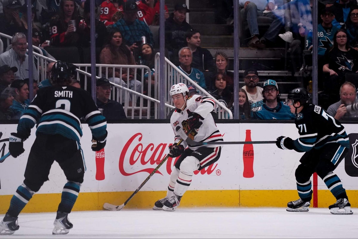 Blackhawks drop spirited battle to Sharks in a potential preview of the next 10 years