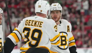 Morgan Geekie Explains Why Bruins Loss Is 'Tough To Swallow' image