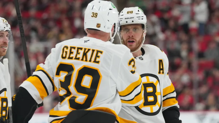 Morgan Geekie Explains Why Bruins Loss Is 'Tough To Swallow' image