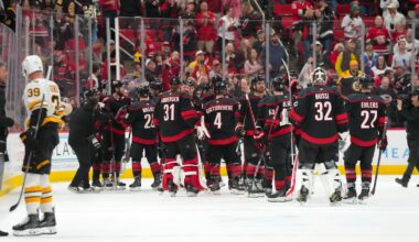 Bruins cap road trip with overtime loss to Hurricanes - 98.5 The Sports Hub
