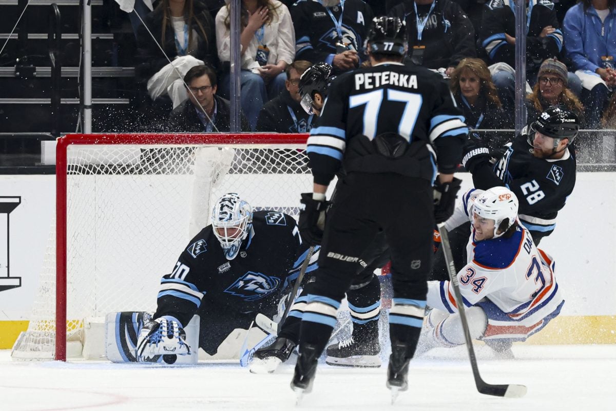 Karel Vejmelka Utah Mammoth Colton Dach Edmonton Oilers