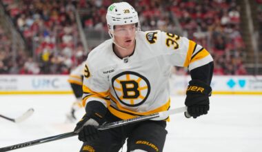 Boston Bruins’ Morgan Geekie ends his slump at exactly the right time