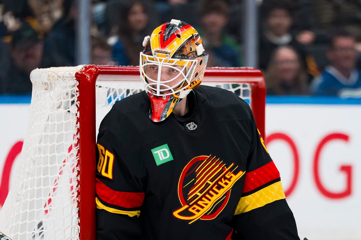 Nikita Tolopilo turns away almost 2 goals above expected in loss against Vegas