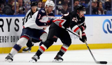Blue Jackets’ playoff outlook dims considerably after blanking by Sabres