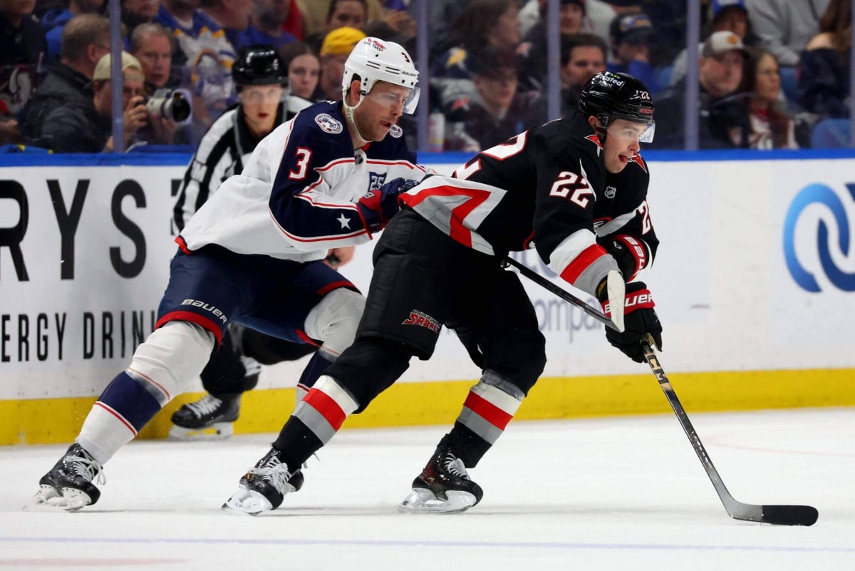 Blue Jackets’ playoff outlook dims considerably after blanking by Sabres