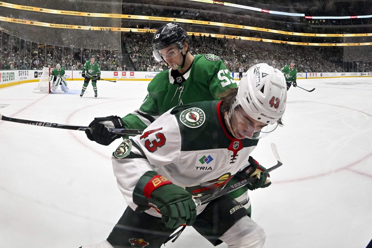 Wild’s Quinn Hughes, Stars’ Miro Heiskanen to return for Game 1 of playoffs