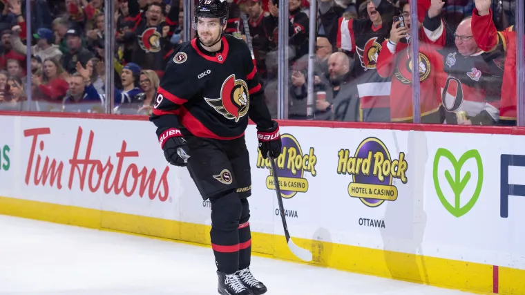 Senators' Drake Batherson sets incredibly unique NHL record image