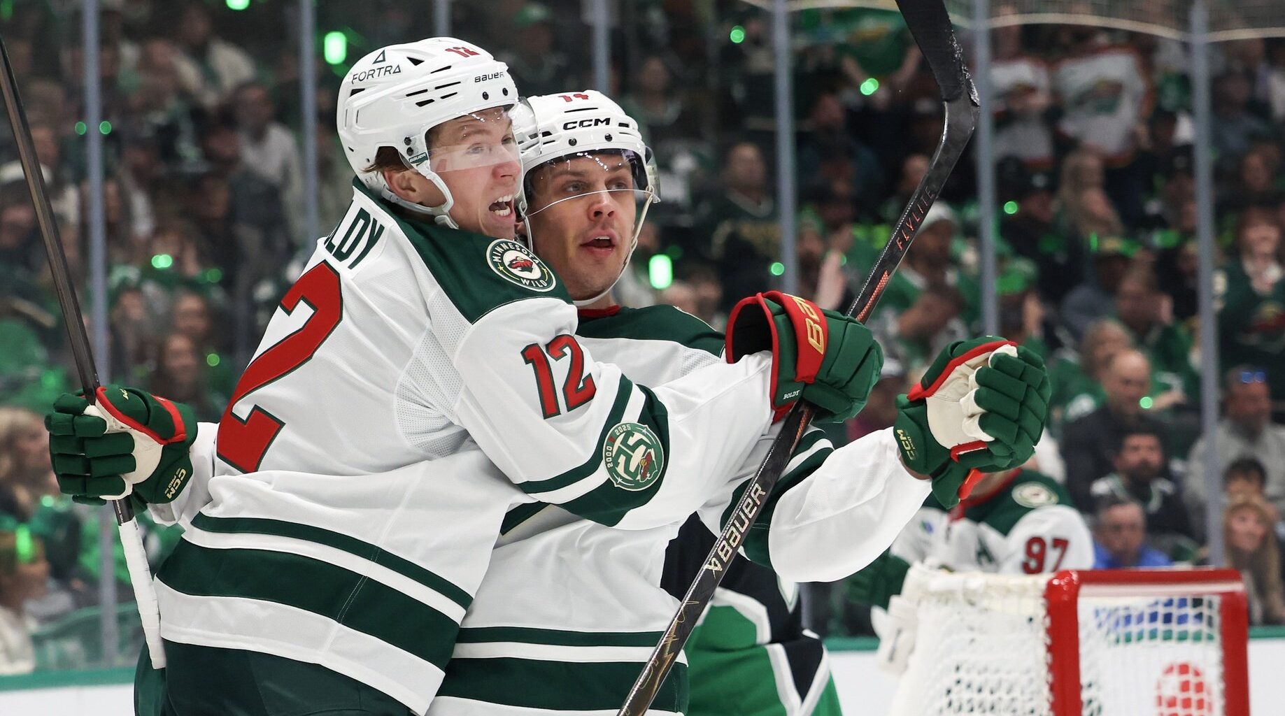 How Did Joel Eriksson Ek Score Two Power Play Goals In Game 1? - Minnesota Wild