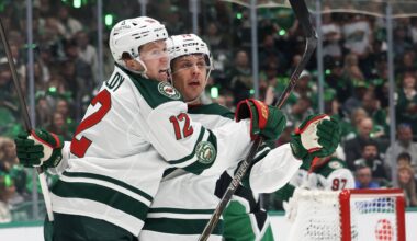 How Did Joel Eriksson Ek Score Two Power Play Goals In Game 1? - Minnesota Wild