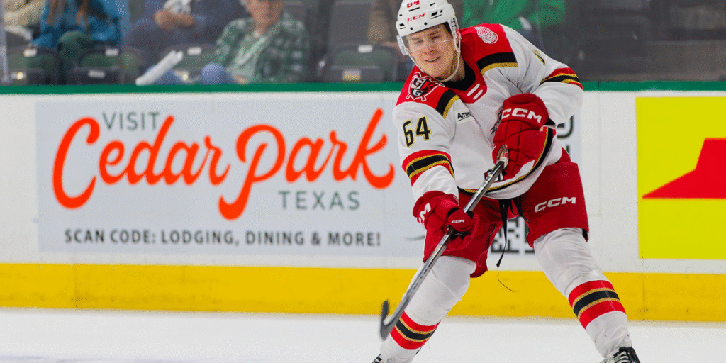 Detroit Red Wings Assign Rookie Forward to Grand Rapids 