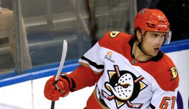 Ducks' Cutter Gauthier considered day-to-day with upper-body injury