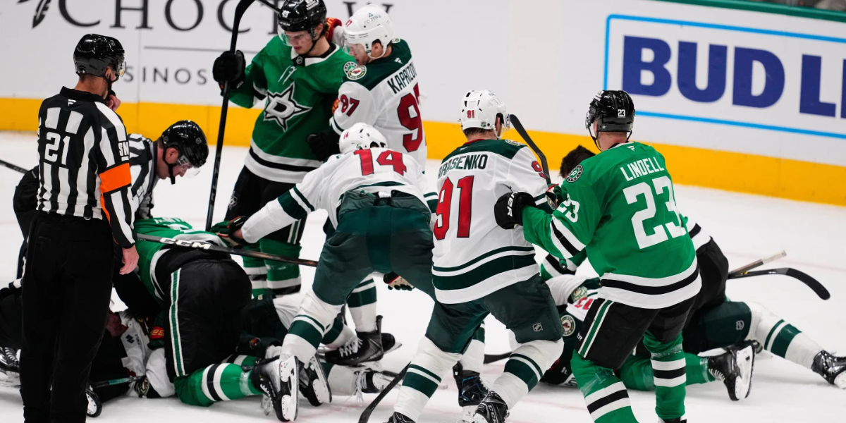 NHL Playoff Preview: Minnesota Wild at Dallas Stars with Line Combinations 04/18/2026
