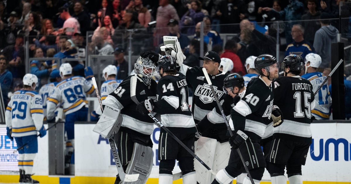 Skate of Thrones | Kings recover after sloppy first period, outlast Blues in overtime – Annenberg Media