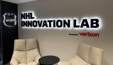 Verizon's NHL Innovation Lab at Prudential Center in Newark