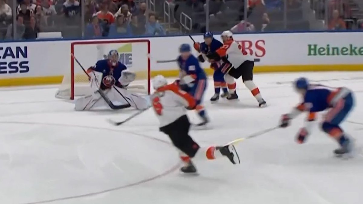 Watch Travis Sanheim score to cushion Flyers’ lead over Islanders – NBC Sports Philadelphia