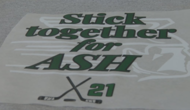 Greenway hockey moms craft tees to support hockey player