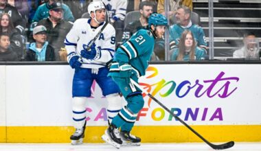 Sharks Back in Playoff Spot (For Now), Step on Leafs 4-1
