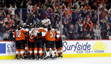 Porter Martone Flyers Bruins NHL Wild Card