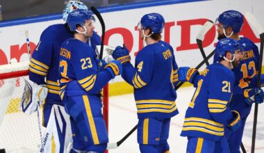 Sabres mark return to the playoffs by rallying to beat Bruins