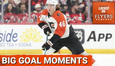 The Philadelphia Flyers get it DONE in NJ with big games from Zegras & Foerster