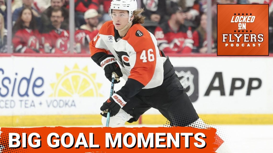 The Philadelphia Flyers get it DONE in NJ with big games from Zegras & Foerster