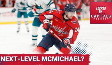 PIVOTAL: Can the Washington Capitals' Connor McMichael PROVE Himself as a Core Piece This Offseason?