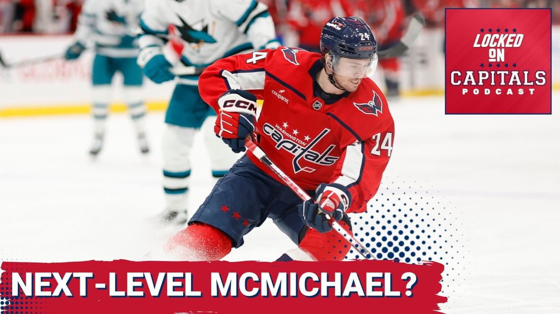 PIVOTAL: Can the Washington Capitals' Connor McMichael PROVE Himself as a Core Piece This Offseason?