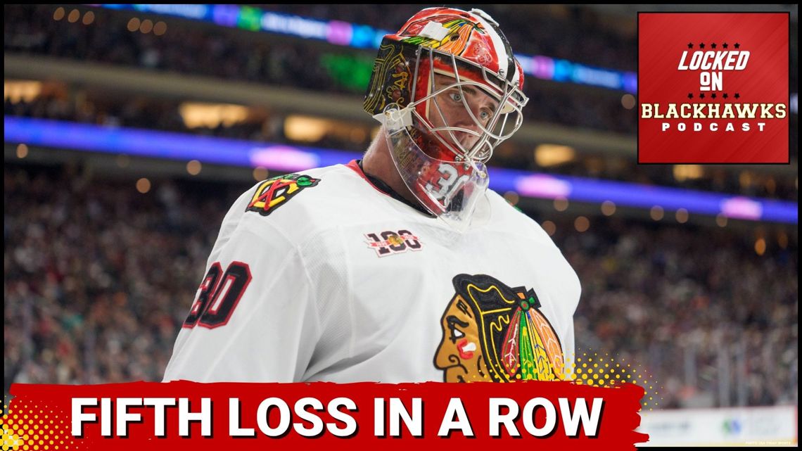 Lardis Injured, Blackhawks Losing Streak Hits 5 Games | Prospect Playoff Updates!