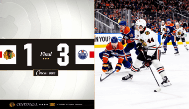 RECAP: Blackhawks Come Up Short Against Oilers