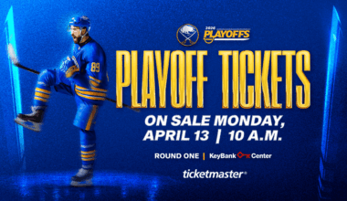 Single-game playoff tickets for Round 1 to go on sale Monday, April 13 at 10 a.m.