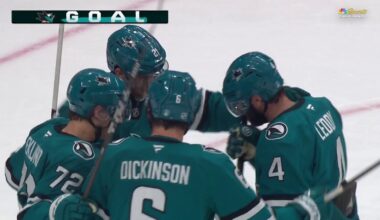 Nick Leddy scores his first goal of NHL season to give Sharks life vs. Predators