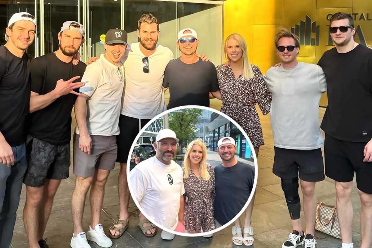 Alex Ovechkin and Capitals players spotted at Starr Hill Brewery in Tysons for end of season celebration
