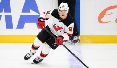 Devils forward Arseny Gritsyuk out for season