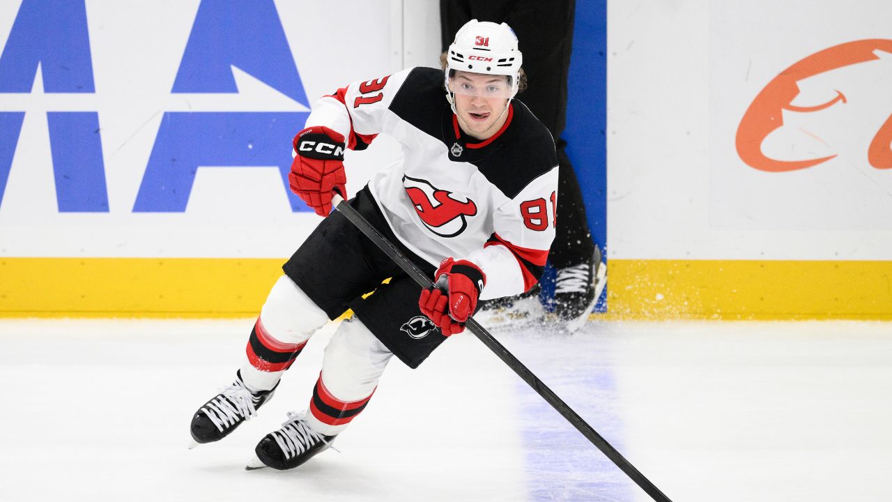 Devils forward Arseny Gritsyuk out for season