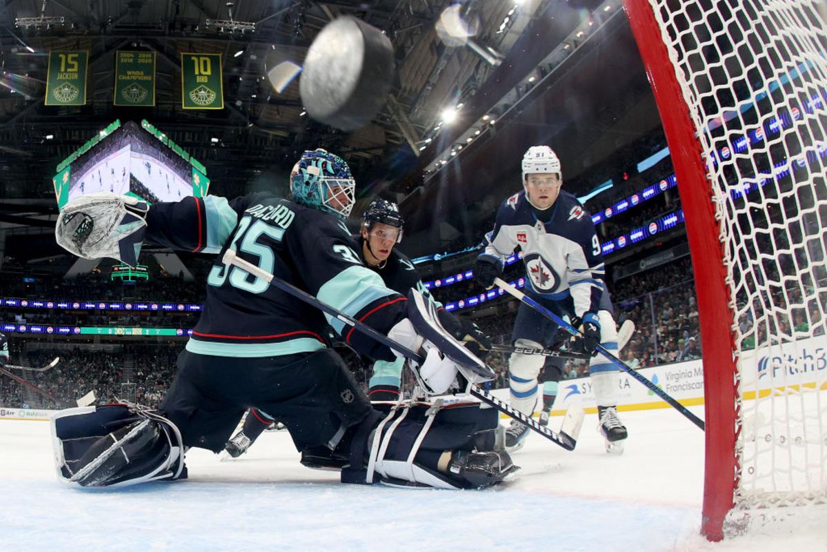 Winnipeg Jets Defeat Seattle Kraken 6-2 In Monday Showdown