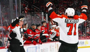 Zegras, Foerster Lead Flyers Past Devils