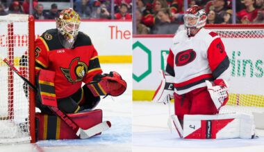 Ullmark vs. Andersen goalie matchup in Eastern Conference 1st Round