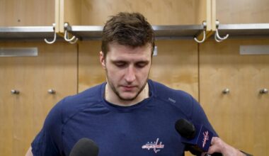 Aliaksei Protas | Postgame | Washington Capitals