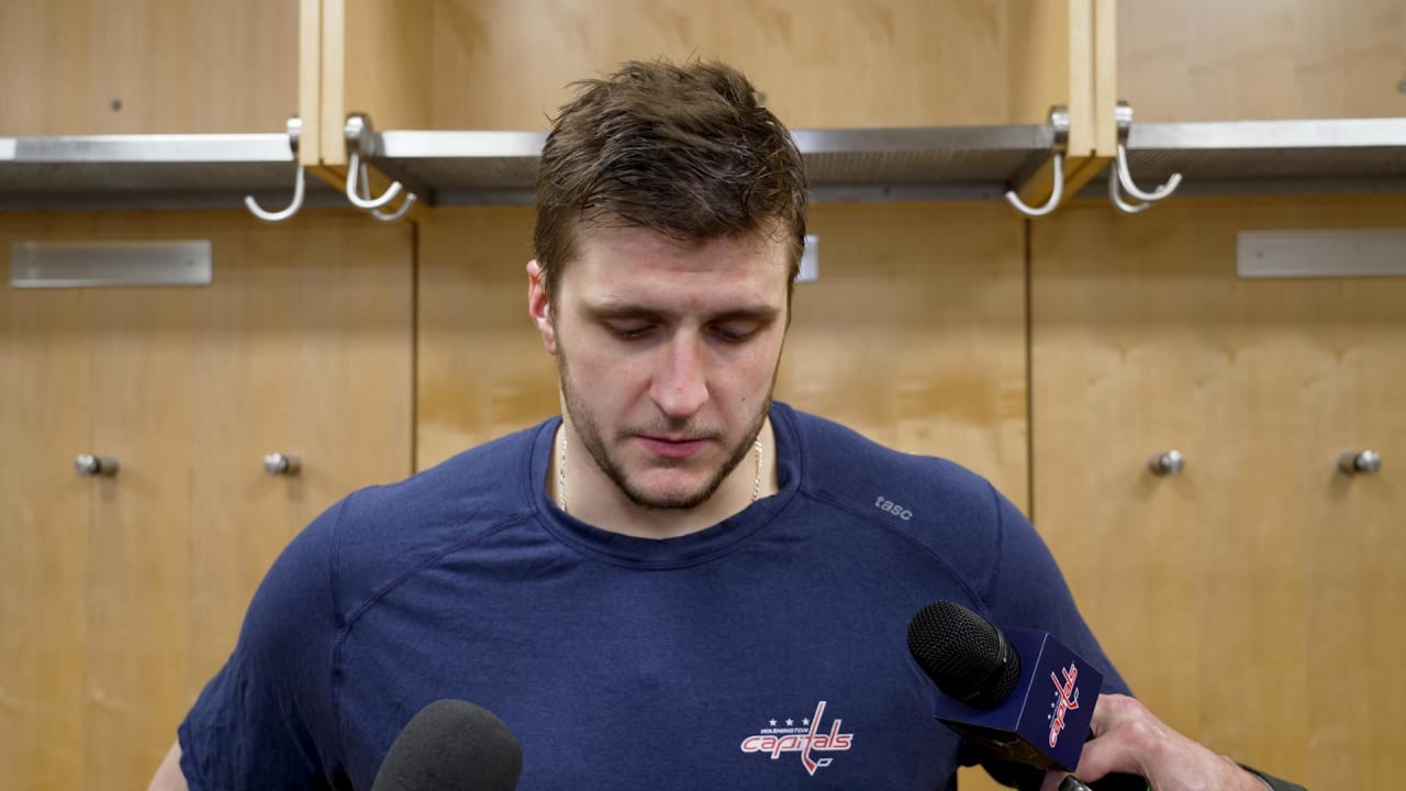 Aliaksei Protas | Postgame | Washington Capitals