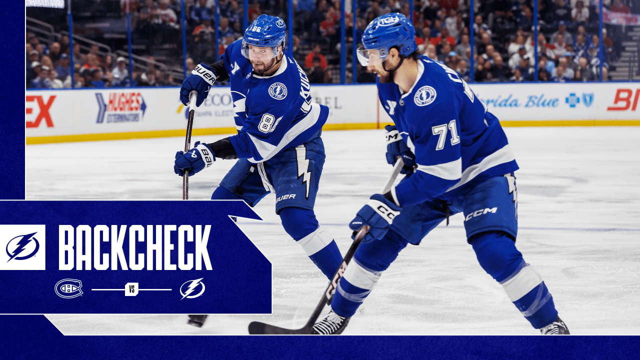 The Backcheck: Lightning third period push falls short in 4-1 loss to Montreal