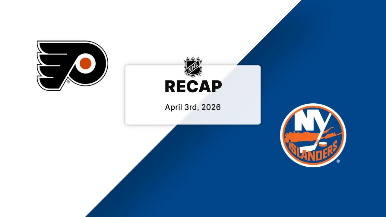 Flyers 4, Islanders 1 | Highlights